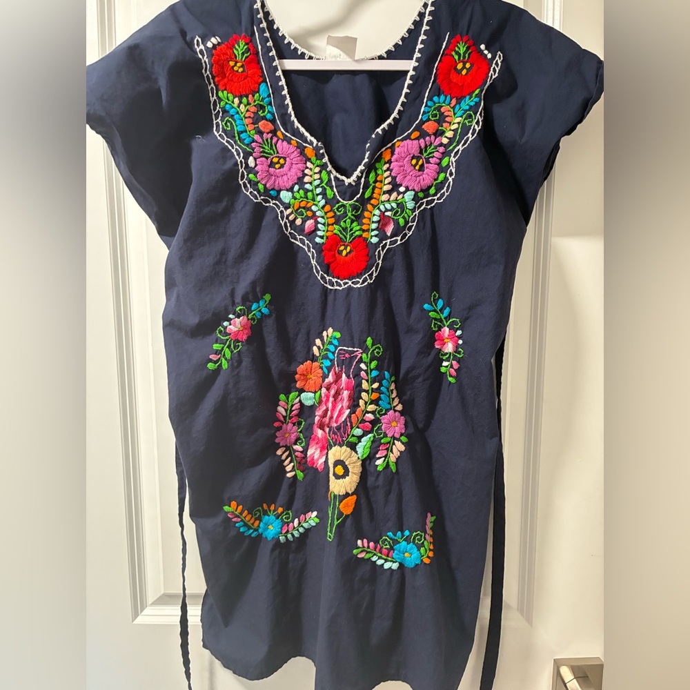 Mexican dress with unique features